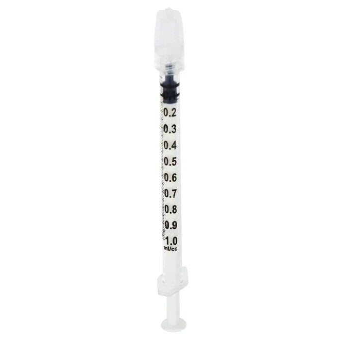 Luer Lock Syringe 1mL - 0.1mL Increments – Safer Use Supplies